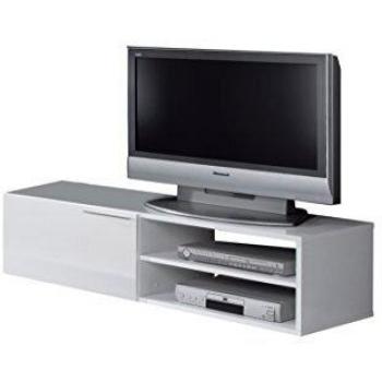 Módulo de televisión bajo Habitdesign en color blanco