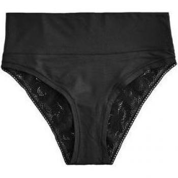 Modale Next Black Hochbein-Brief mit Damen-Spitze