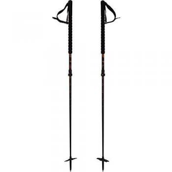 Black Crows DUOS FREEBIRD Snowboard Set including Black/Orange Poles