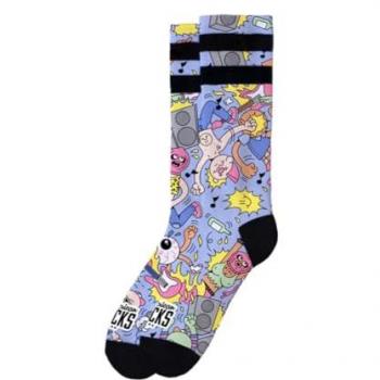 Pogo Azul Calcetines de Hombre American Socks