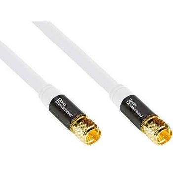 Good Connections GC M2084 3m White SmartFlex F‑Plug