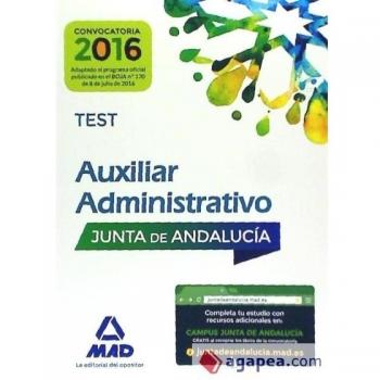 Auxiliares administrativos, junta de andaLucía.