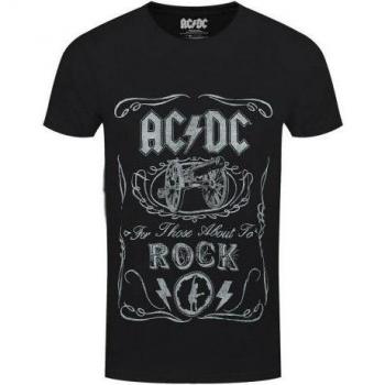 T-shirt unisex adulto AC/DC vintage Cannon Swig