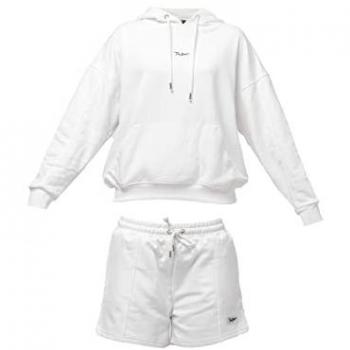 Tom Barron Damen Sweatshirt und Shorts Set Oversize Freizeitanzug