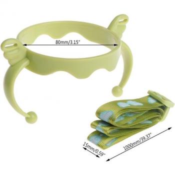 Pack de 2 biberons Comotomo avec poignées et support de sangle
