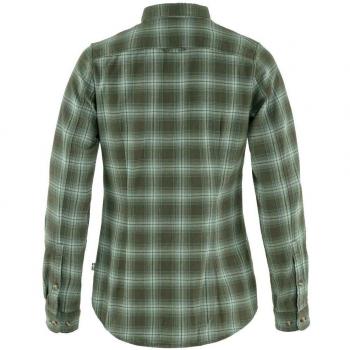 Chemise Vert Forêt Profonde Øvik Fjällräven – XS Femme