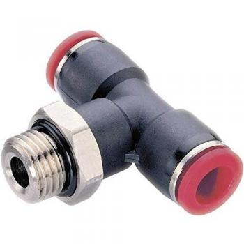 Raccord en T Norgren C02671028 1/4 Filetage extérieur 10 mm Tuyau 1 pc