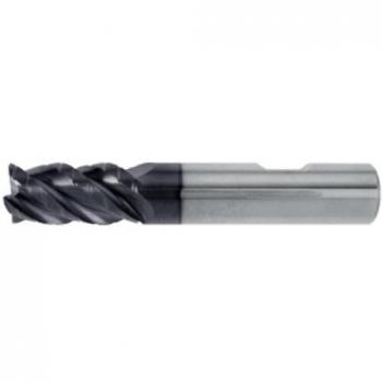 DIN 6527L Fresa Promat Tipo NF‑UNI con rivestimento TiAlN 45° HB