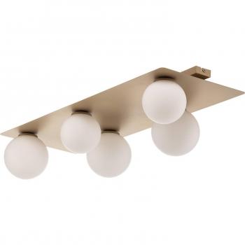 Gold 5-Bulb Ceiling Light by SIGMA