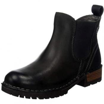 Bugatti Damen Kurzschaft Stiefel 431322501200, Dark Grey, 38 EU