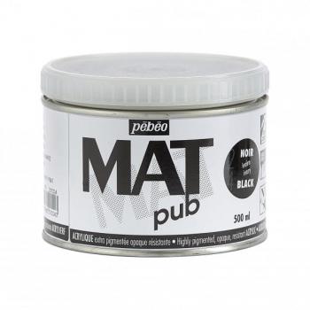 Pebéo Noir Ivoire Mat Acrylique 500 ml