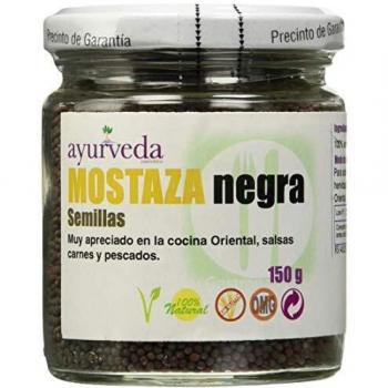 Ayurveda Auténtico Mostaza Negra Semillas 150g