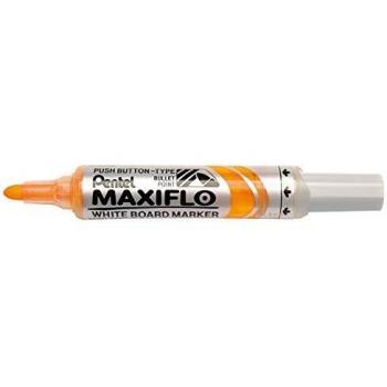 Pentel Maxiflo Whiteboard-Marker, 2,5mm Rundspitze, Gelb