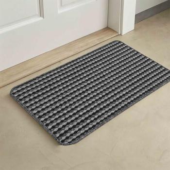 Eden Kitchen Door Mat – Non Slip, 20x32, Grey