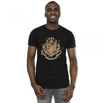 Men's Black Hogwarts Crest Top (BI30898)