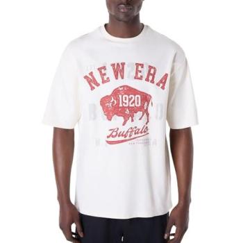 New Era T‑shirt 60596287 Bianco Taglia Standard