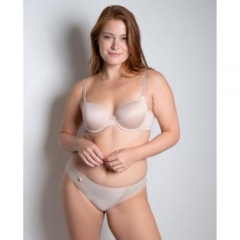 Soutien-gorge à armatures femme beige