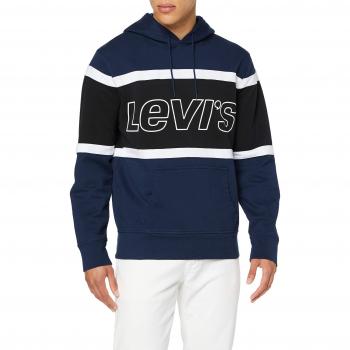Levi's Hoodie Pieced Bleu, XX-Large Homme