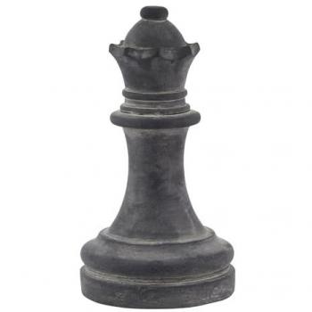 Home Shop Amalfi Grey Queen Chess Piece – Ceramic (L16×W16×H29)