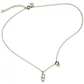 Collar Agatha Ruiz de la Prada colección BETTY plata Ley 925m 37 cm colgante niña 12 mm