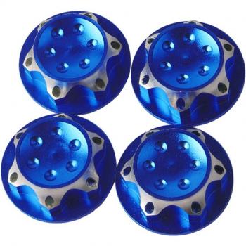 4pc Aluminium Wheel Hub Cover Set 17mm HEX Nut for RC 1:8 Model Cars