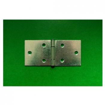 Bisagra 2 814 para Madera y Acero, Acabado Pulido, Fijación Roscada/Soldadura, No Desmontable, Hernani