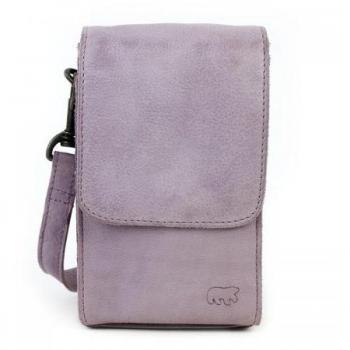 Leder‑Umhängetasche Robbie (Callisto) mit 11 Kartenfachen