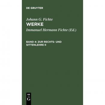 Fichte, Johann G.: Zur Rechts