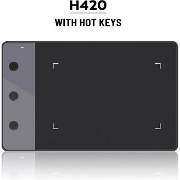 Huion H420 OSU Sign Pad: Digital Pen + Mini‑USB + Non‑Smudge Glove