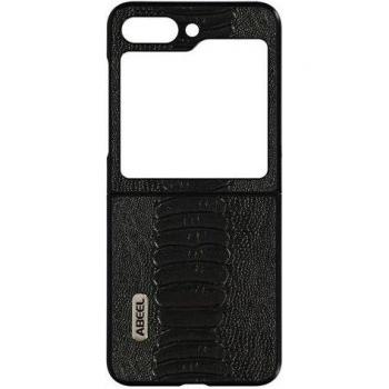 Capuchon cuir ABEEL à motif serpent – Z Flip 5