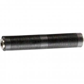 Conector de extensión mono jack hembra 1/4'' negro