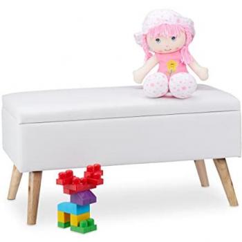 EasySit 40L Hallway Lounge Bench – White
