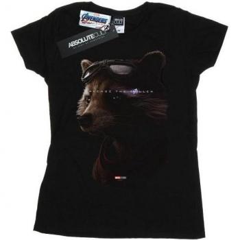 Marvel Women's Avengers Endgame Rocket Cotton T-Shirt