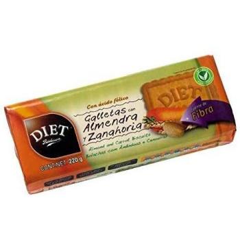 GALLETAS ALMENDRA ZANAHORIA 220GR