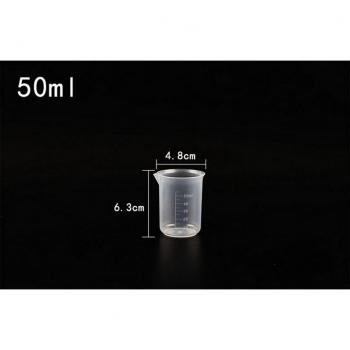 Clear Plastic Measuring Cup with Spout