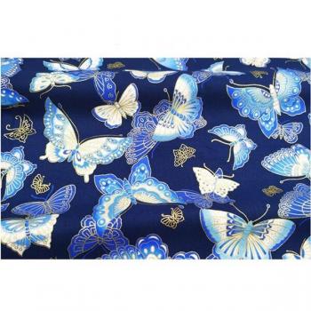 Cotton Butterfly Fabric for DIY Quilting