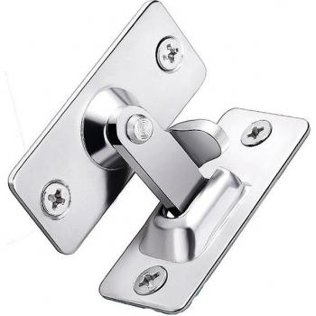 Hebilla de Puerta de Baño con Diseño de Ángulo Recto