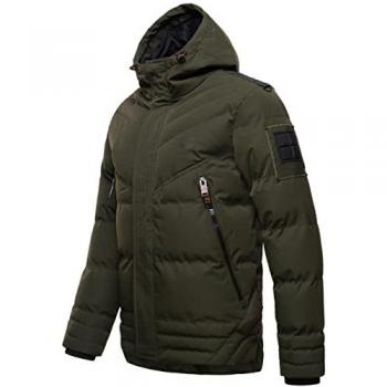 Stone Harbour Steppjacke Romaan gesteppte Winterjacke mit Kapuze