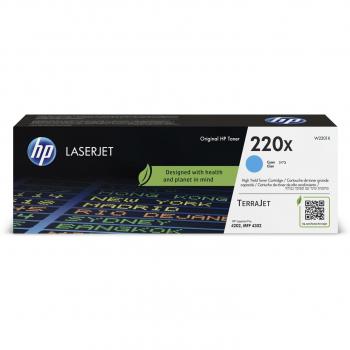 HP cartucho de tóner alta capacidad cian (W2201X, 220X) pedir en línea