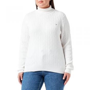 Gant Femme en Tricot Blanc
