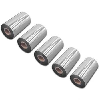 Vhbw 5x Black Thermal Ribbon for Datamax Honeywell E-4205A, E-4204B, 110 mm x 300 m, Wax Resin