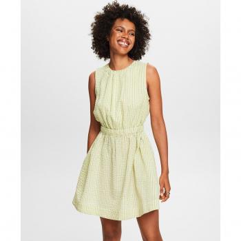 Esprit vestido corto con estampado de rayas