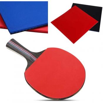 Hard Sponge Table Tennis Racket Rubber Pair