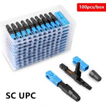 Adaptateur optique SC assemblage champ – 100 exemplaires