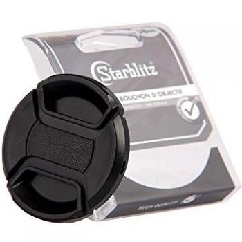 Cache-objectif en forme d'étoile avec fonction flash (55mm)