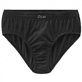 Slip LE JOGGER Gr. 4, blau, Herren, Jersey, Obermaterial: 100% Baumwolle, unifarben, aus angenehm weicher Baumwoll-Qualität