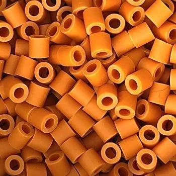 NABBI BioBeads Medium Orange, 5x5 mm, 2.5 mm Hole Size, 1000 pcs