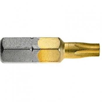 Bosch Accessoires 25 Pièces Jeu de Embouts de Vissage Max Grip pour Vis Torx, T15 Épaisseur, 25mm Longueur