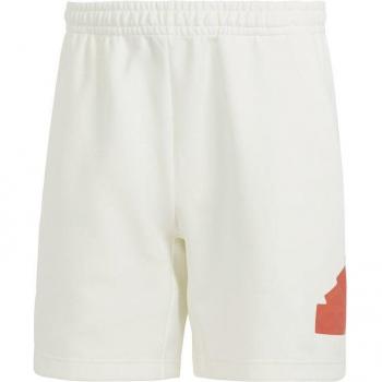 Future Icon Badge Shorts Crème Rouge pour Hommes Adidas