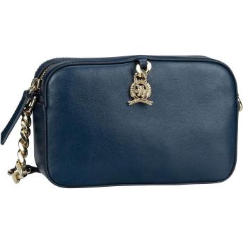 Luxe Leather Kamera‑Tasche – Tommy Hilfiger – Umhängetasche für Damen – FA23 – Schwarz – 1 Stück